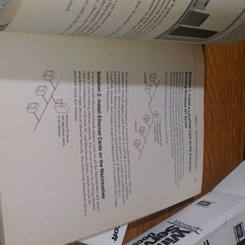 Windows NT server Microsoft documentation 3 books used