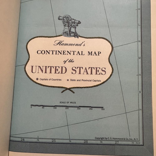 World Geographic Atlas Prorias 1936 like new, collectible edition