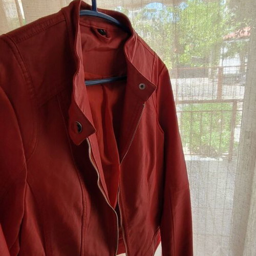 Viscose jacket L, Italian specifications, red