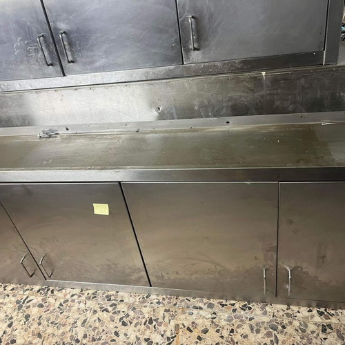 Σετ 2 ντουλάπια ινοξ μεταχειρισμένα κατάλληλα για εστίαση