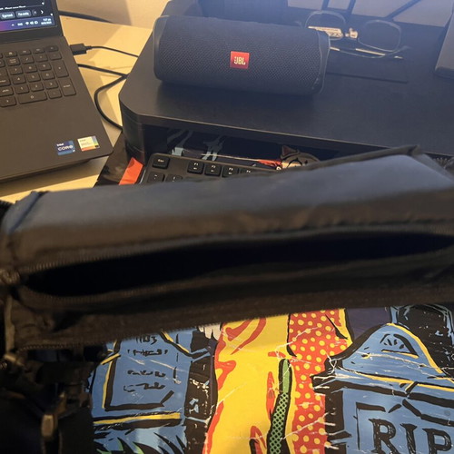 Camera bag used, 25 x 18 x 10 cm