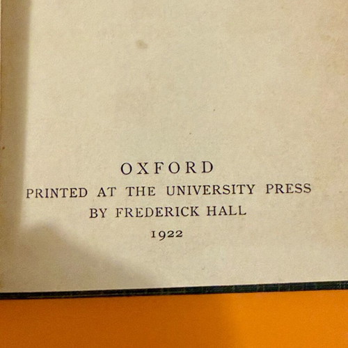 The Antigone of Sophocles used collectible book 1922 Oxford University Press