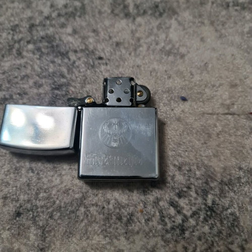 Jagermeilter lighter used, collectible with scratches