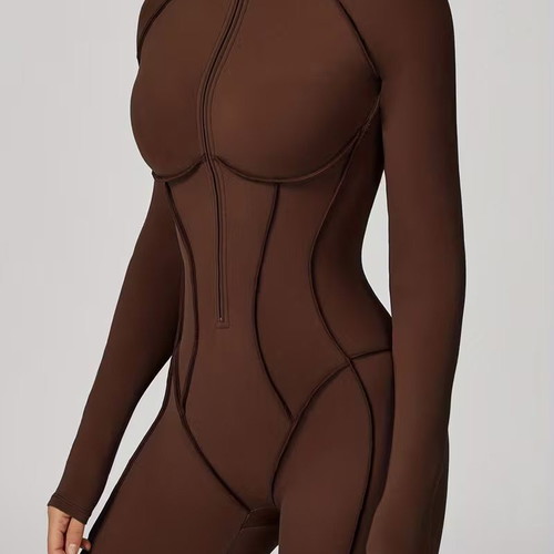 Jumpsuit new, size M, brown