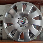 Τάσια τροχών Alfa Romeo 16'' νέα, ασημί, σετ 4 τεμαχίων