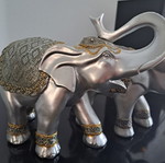 Two Indian decorative elephants like new