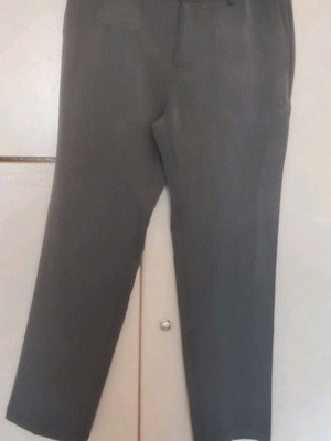 Women's pants gray like new, size M / 38 / 10