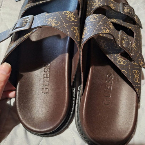 Guess sandals new, brown, size 44