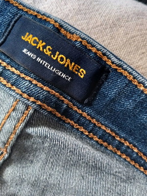 Μπλε τζιν Jack & Jones μέγεθος 36/32 σαν καινούργιο