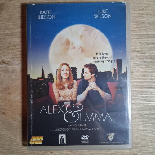 Alex & Emma DVD movie used, comedy romantic with subtitles