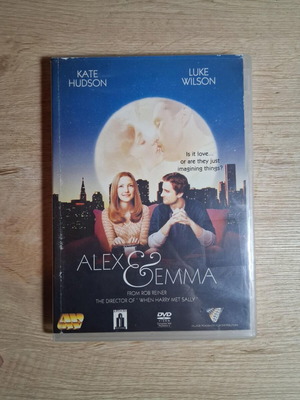 Alex & Emma DVD movie used, comedy romantic with subtitles