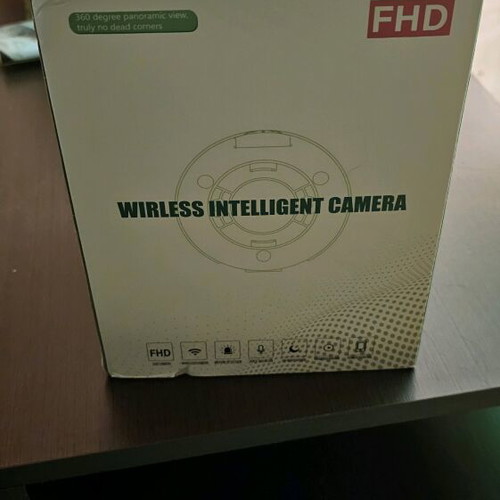 Ip camera new with 3 cameras, 1 360-degree and voice commands