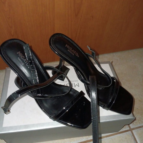 Migato sandals new, high heels, size 36, black