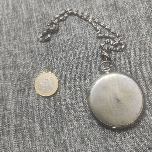 Phenix pocket vintage watch used with missing small seconds hand