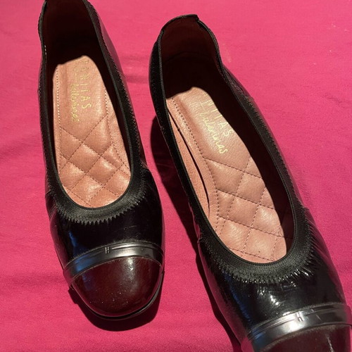 Hispanitas shoes pumps like new, size 38, black and brown