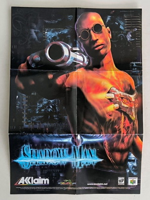 Shadowman double poster like new