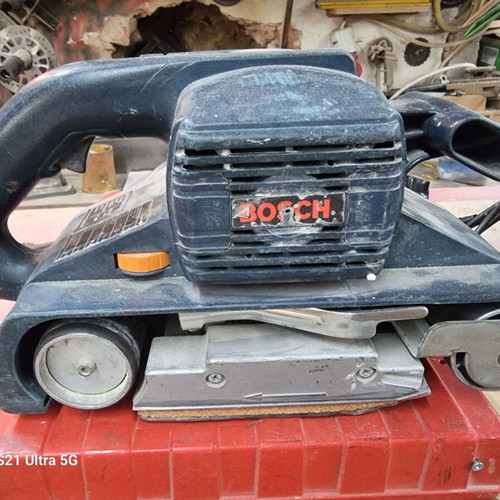 Bosch heavy-duty 1200W belt sander used