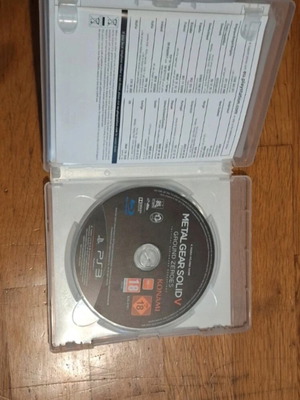 Metal Gear Solid V Ground Zeroes PS3 game