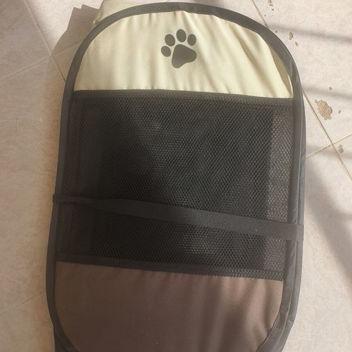 Foldable dog park 70x80 cm with zippered window