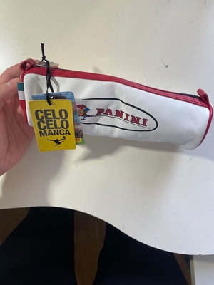 Panini leather pencil case new collectible