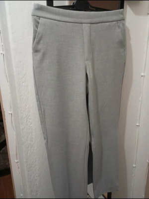 Zara fabric pants size S like new, gray