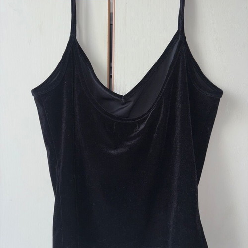 Velvet top Bershka black size M like new