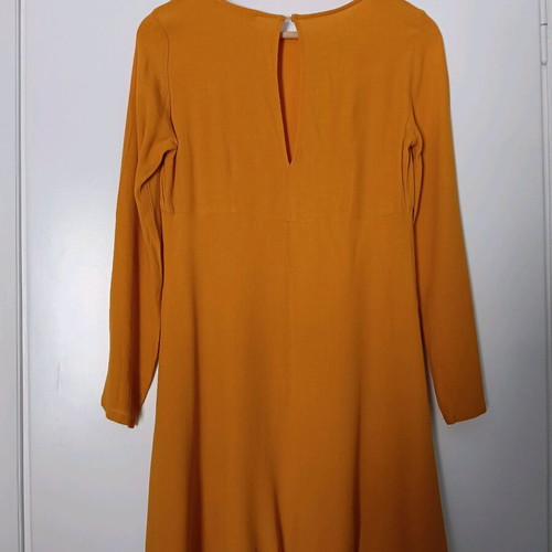 Mango short dress like new, yellow, light alpha line