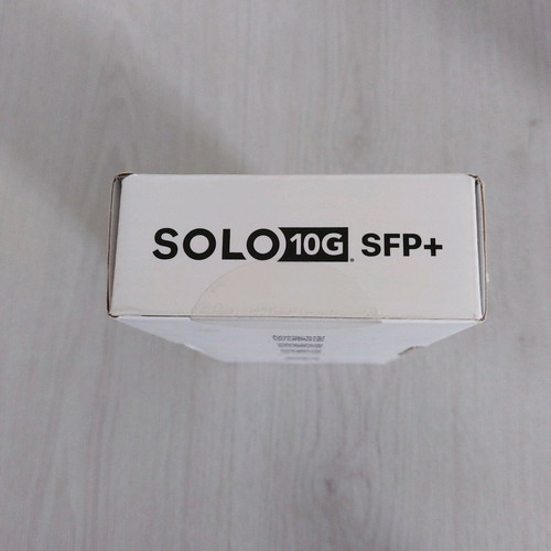 Sonnet Solo 10G SFP+ Thunderbolt 3 adapter new, 10Gbps Ethernet with SFP+ SR module