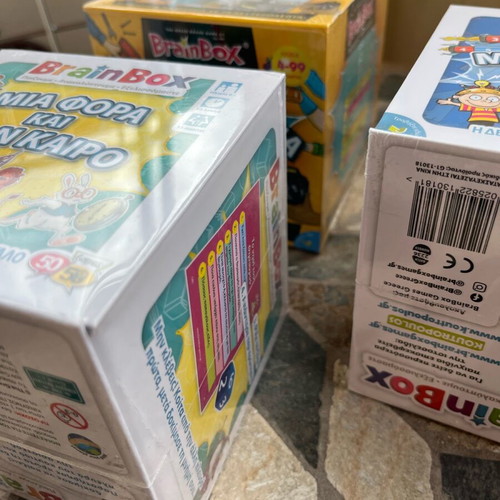 Brain Box educational games new, various topics