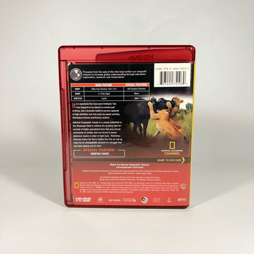 HD DVD National Geographic Relentless Enemies like new with English subtitles