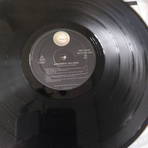 Aerosmith Big Ones double vinyl like new, rock