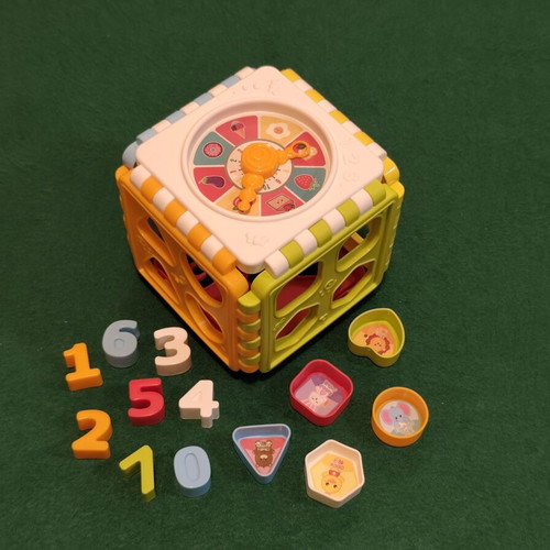 Sort & Learn Cube educational activity toy for toddlers