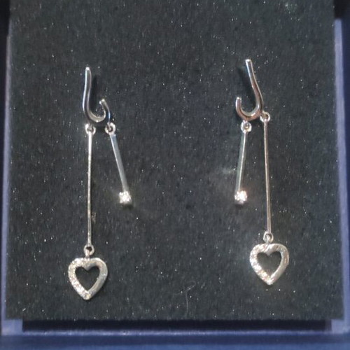 Silver 925 Earrings like new, 5 grams