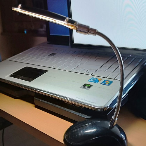 Usb desk lamp used, set of 2 pieces