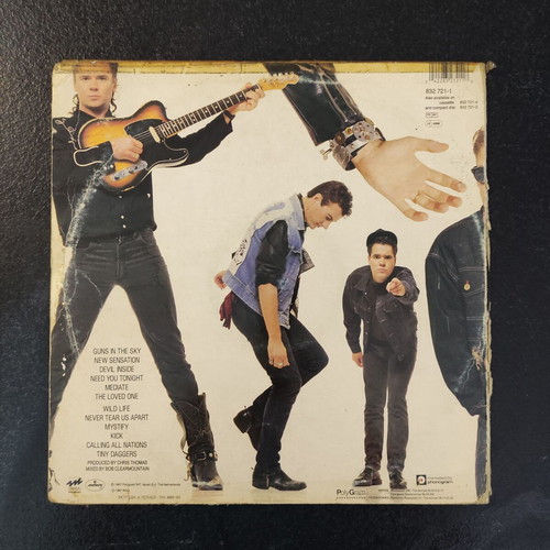 INXS Kick LP used, original Greece pressing 1987