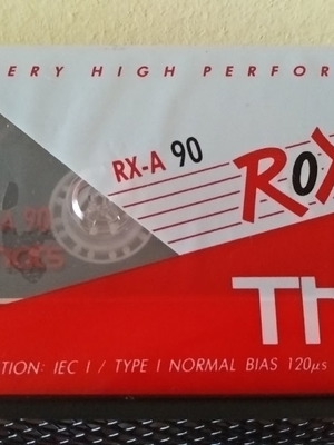 That's RX-A 90 Roxana cassette 1993-1995 new sealed