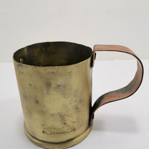 Copper Pot used, vintage 1930s kitchenware