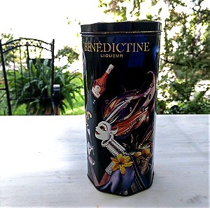 Μεταλλικό κουτί Benedictine liqueur- συλλεκτικο