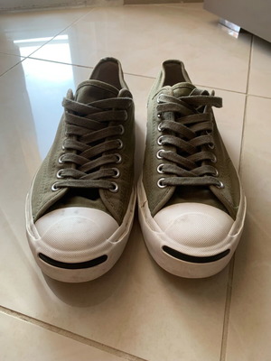 Sneakers Converse All Star μεταχειρισμένα, χρώμα χακί, νούμερο 40,5