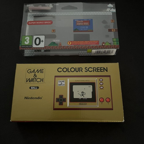 Game & Watch Super Mario Bros Nintendo console new