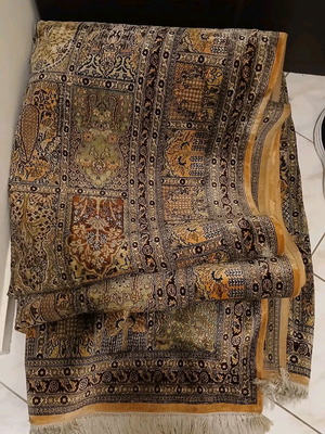 Μεταξωτό χαλί χειροποίητο μεταχειρισμένο 9,83 τ.μ