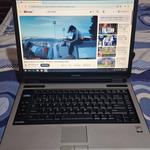 Toshiba Satellite A135-S4666 laptop, Intel T2080, 15.4 inch, WiFi, Windows 10