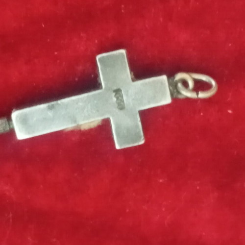 Silver 1000 purity blessing cross vintage