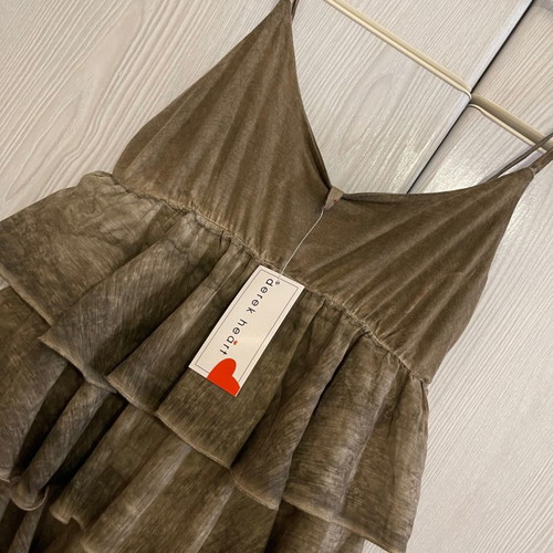 Derek Heart dress used, 50% silk, size -  7,00 - Vendora.cy