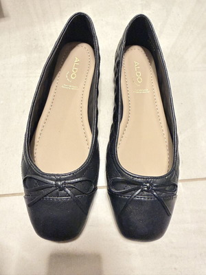 Aldo ballerina shoes, black, size 37