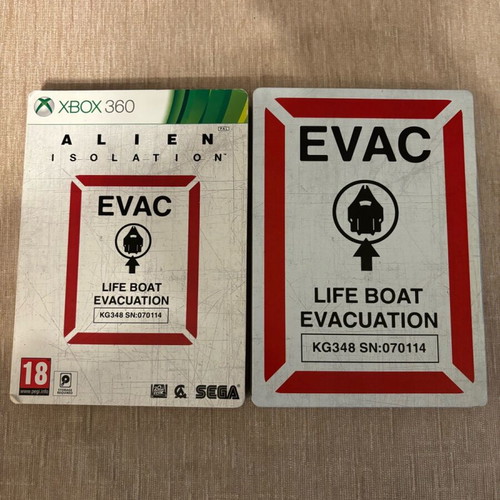 Alien Isolation EVAC Lifeboat Steelbook Edition Xbox 360 used English full