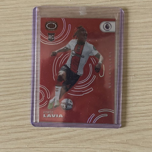 Romeo Lavia Rookie Panini Chronicles Dynagon Premier League 2022-23 card like new