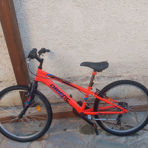 Orient Snake 2019 mountain bike 24" used with front suspension and V-brakes