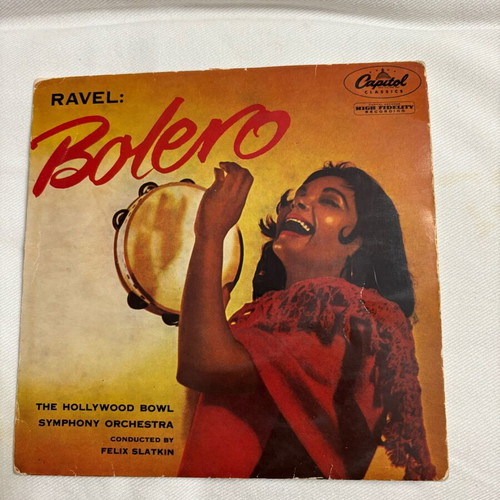 Bolero 45 RPM vinyl record by Ravel