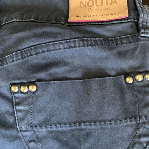 Nolita women's low rise straight leg pants like new black size L